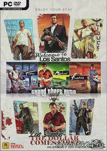 GTA 5 / Grand Theft Auto V (2015) [v1.41 / 1.0.1180.2] [PC] [Русский] Лицензия