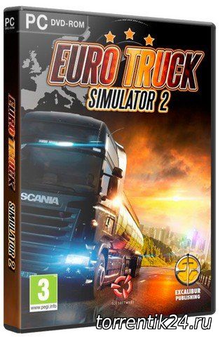 Euro Truck Simulator 2 [v 1.26.5.1s + 52 DLC] (2013/PC/Русский) | Repack от xatab